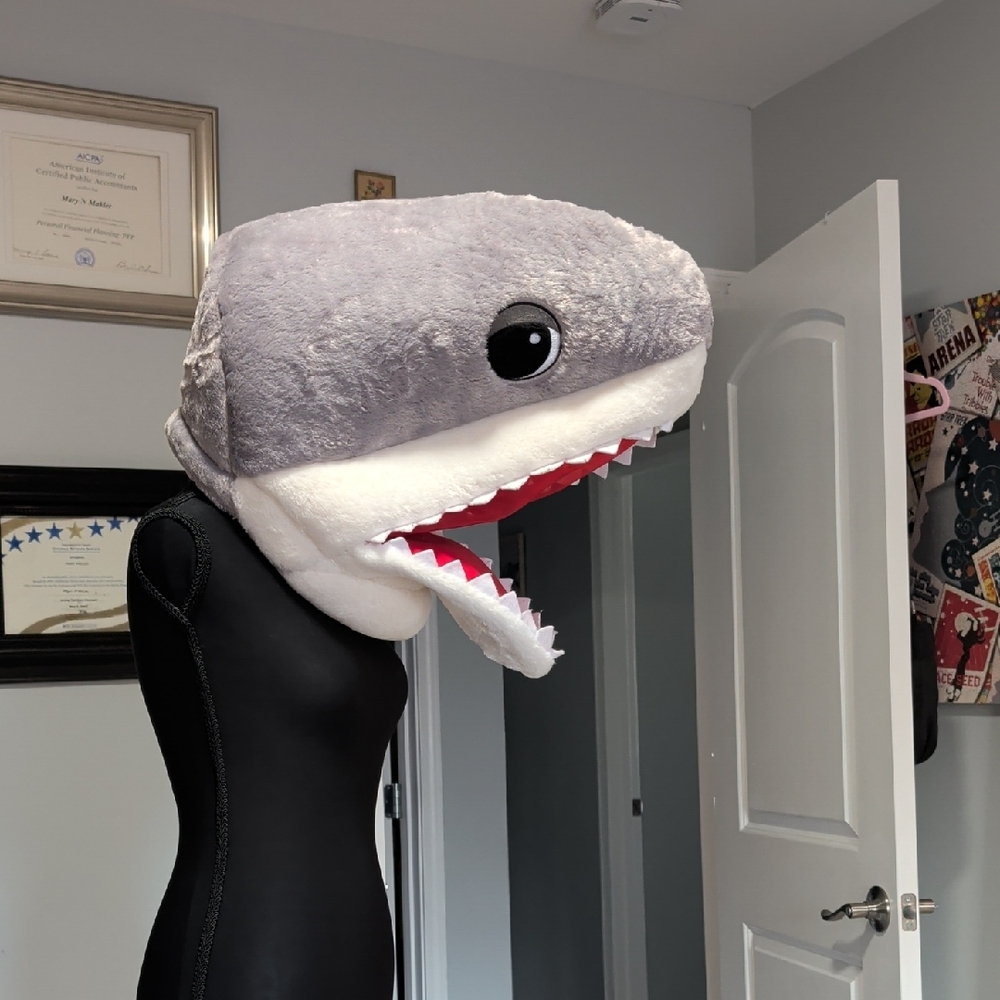 Shark Mascot Head